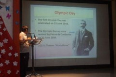 Celebrated International Olympic Day at Gyanodaya SMVM Hr. Sec. School, Khurai on 24th June